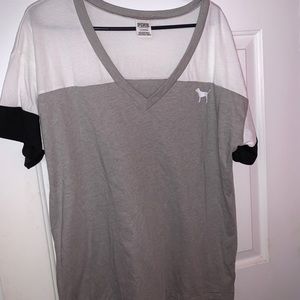 Victoria’s Secret PINK v-neck tee